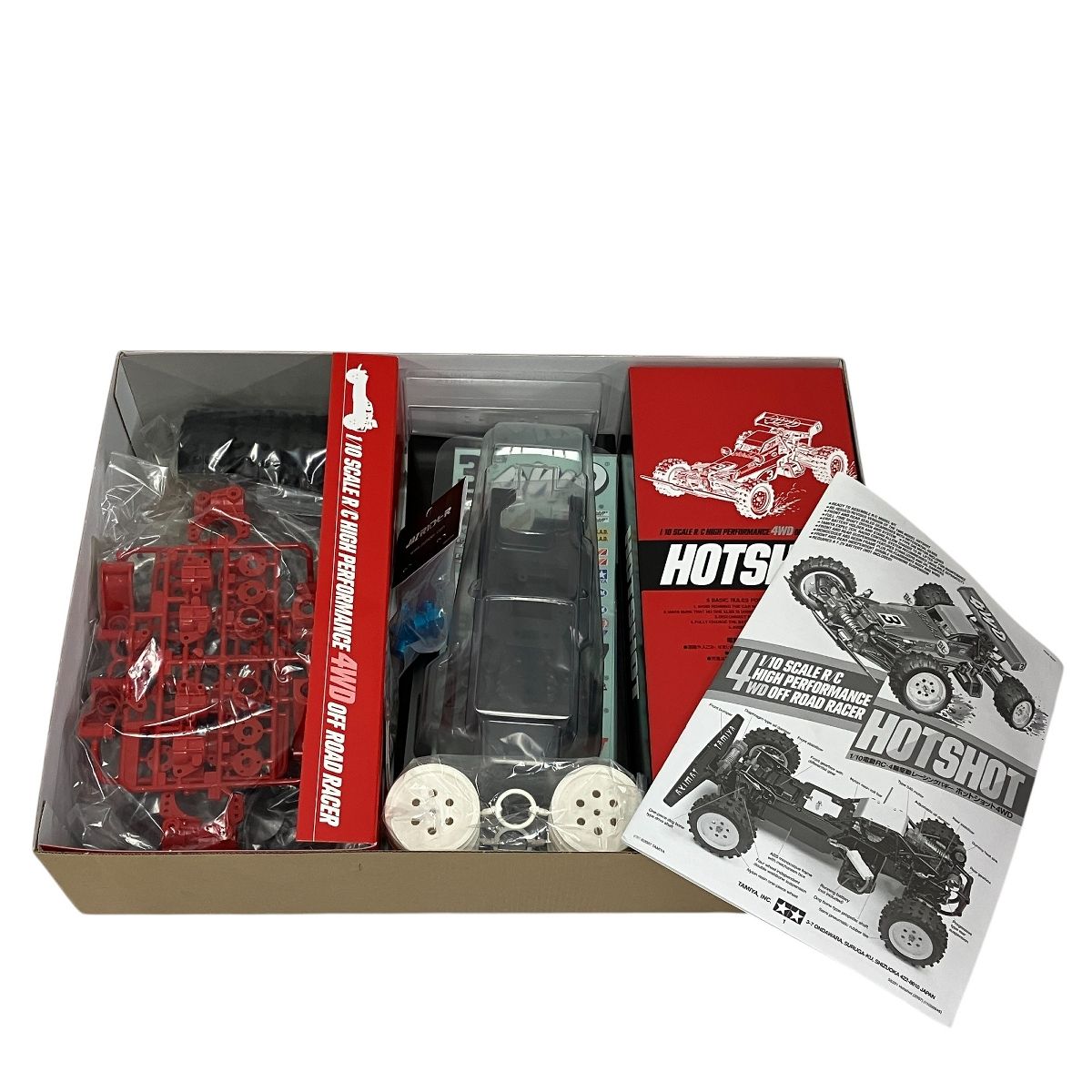 ラジコン　タミヤ　ホットショット4WD バギー 1/10美品 タミヤ 電動RCカーシリーズ 1/10RC ホットショットII（2024