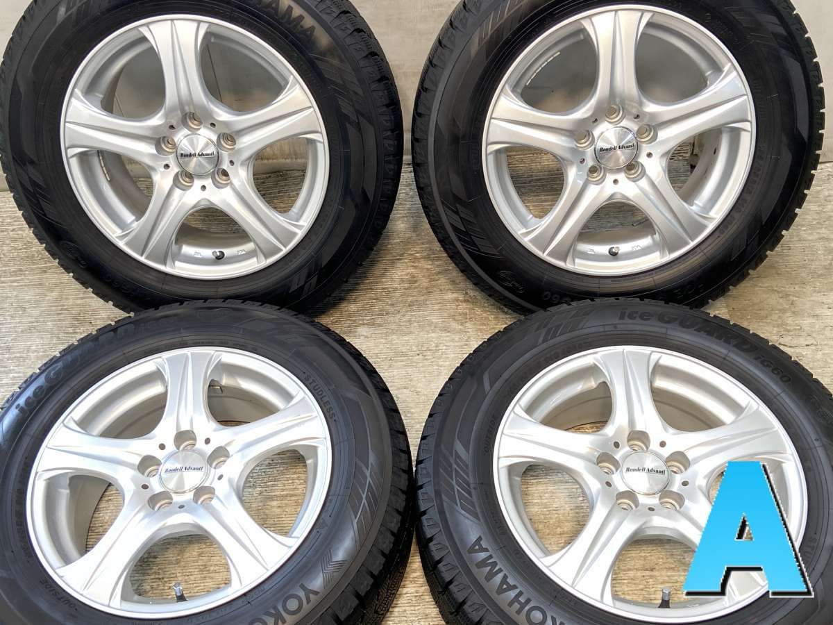 195/65R15 nヨコハマ アイスガード iG60 n中古タイヤ スタッドレス