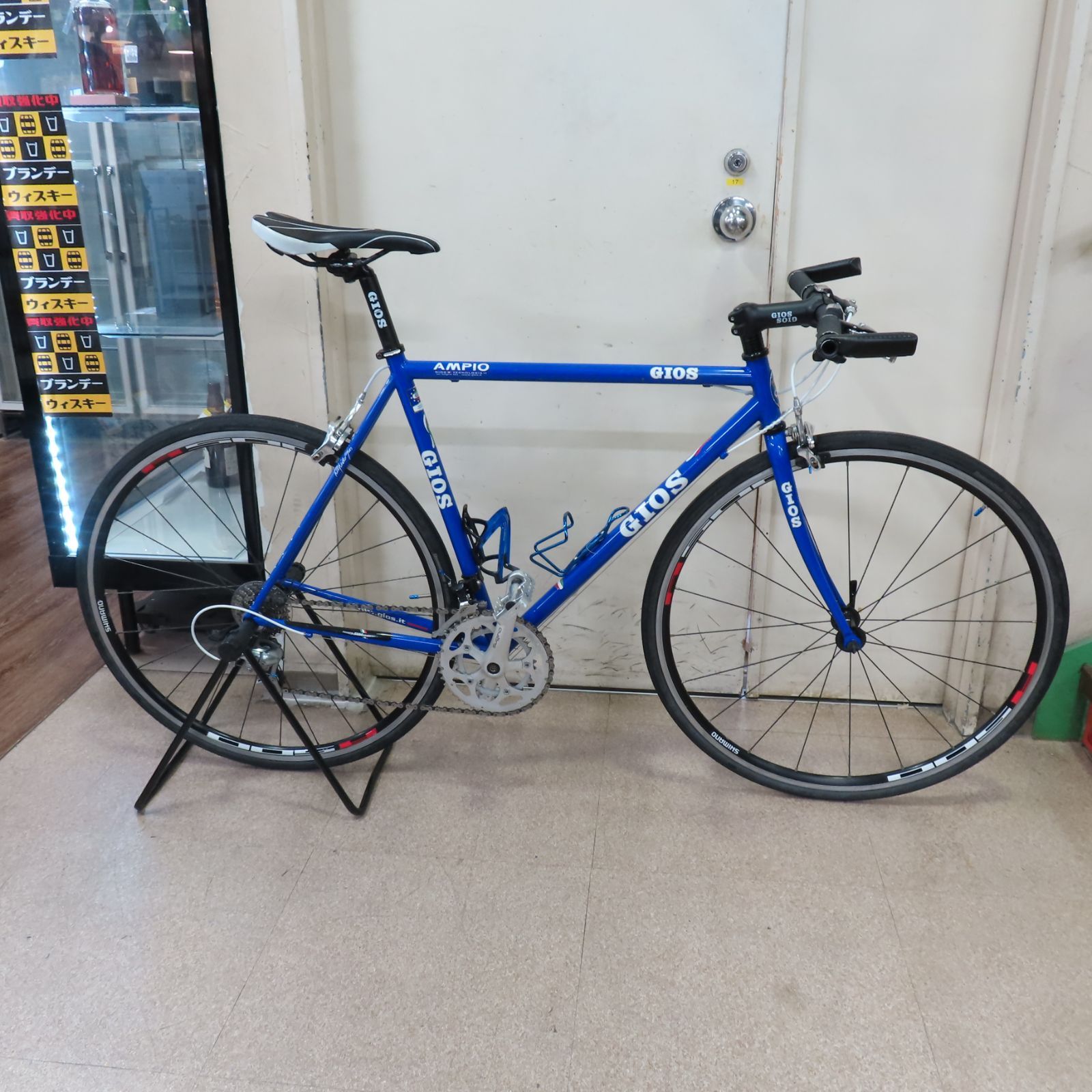 GIOS ジオス ロードバイク AMPIO フラットバー 2×9速 ジオス