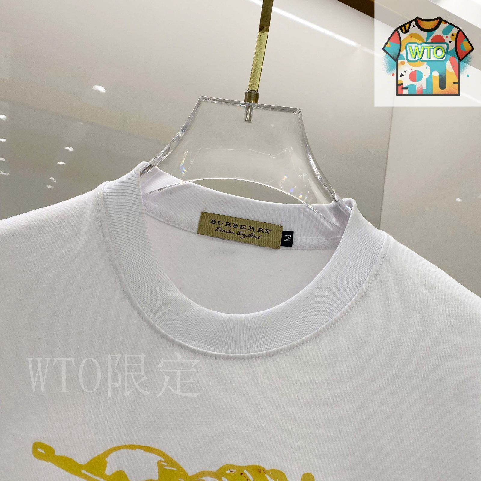 今日特価】BURBERRY バーバリー 25SS ロゴプリント T シャツ