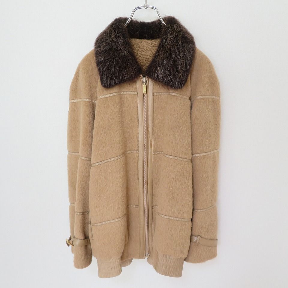 BALMAIN ラビットファー リバーシブルジャケット ヴィンテージ BALMAIN ラビットファー リバーシブルジャケット ヴィンテージ