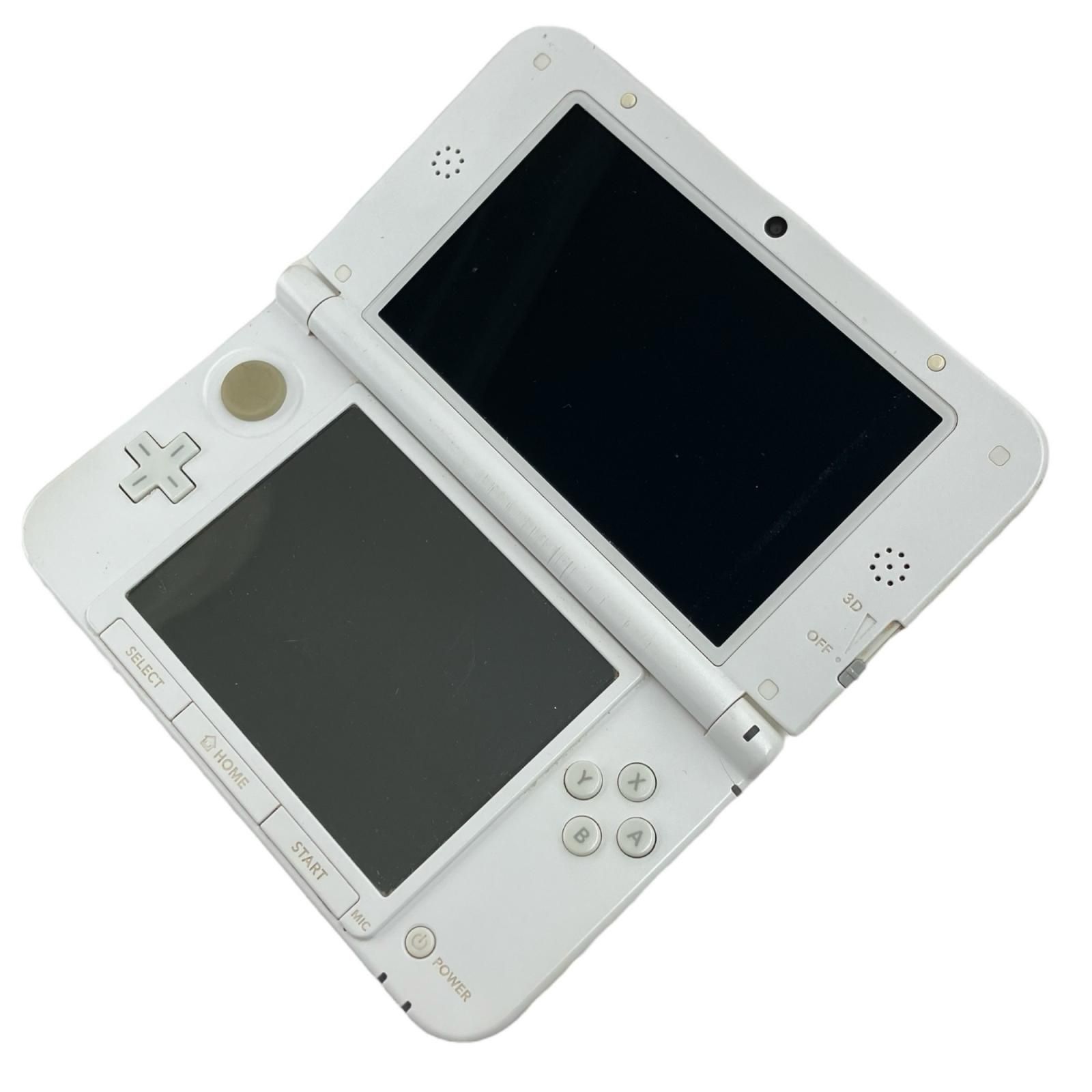 【訳ありジャンク】Newニンテンドー3DS LL パールホワイト 3-093 186000 ジャンク品 Nintendo 任天堂 ニンテンドー3DS LL SPR-001