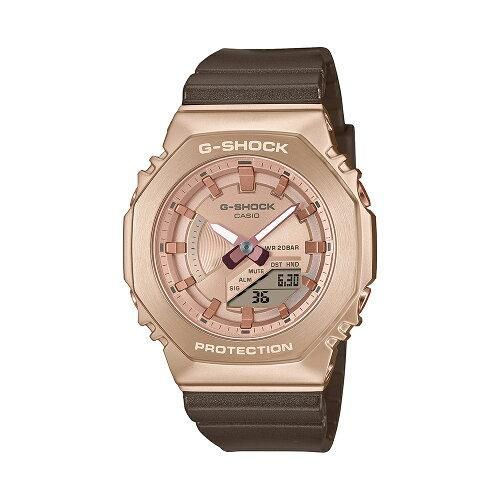 4営業日で発送 CASIO カシオ GMS2100CB5AJF G-SHOCK Gショック メタルカバードシリーズ ブラウン GM-S2100CB-5AJF