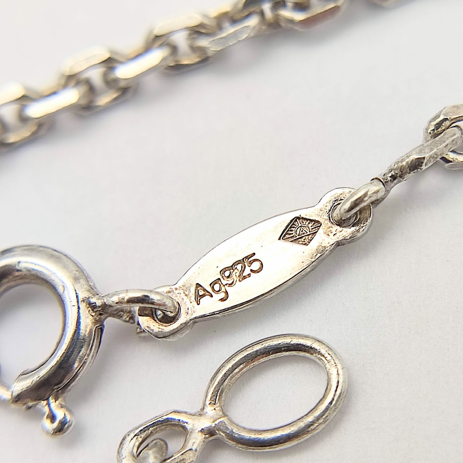 お洒落デザイン♡【HERMES】シルバーチェーンネックレス 美品】HERMES エルメス チェーンネックレス SILVER シルバー925