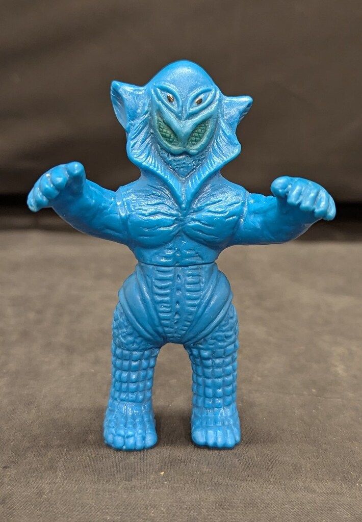 ブルマァク ミニサイズ メフィラス星人 90mm 青成型