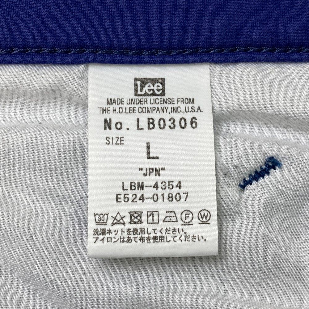 サイズ：L BEAMS GOLF ビームスゴルフ ×Lee ストレッチ ロングパンツ  ブルー系 [240101450654] ゴルフウェア メンズ ストスト サイズ：L BEAMS GOLF ビームスゴルフ ×Lee ストレッチ ロング
