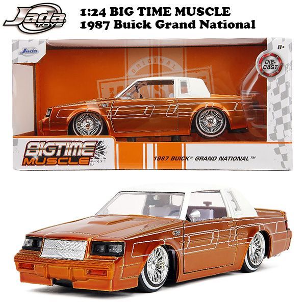 JADATOYS 1:24 BTM 1987 Buick Grand National ミニカー - メルカリ