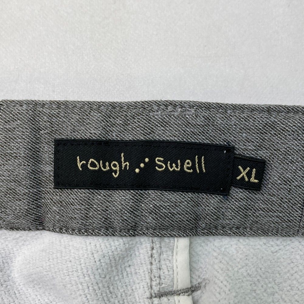 サイズ：XL ROUGH&amp;SWELL ラフアンドスウェル  パンツ  グレー系 [240101433843] ゴルフウェア メンズ ストスト サイズ：XL ROUGH&SWELL ラフアンドスウェル パンツ グレー系