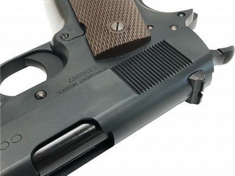 WA] コルト M1911<ゲッタウェイ> ガンブラック ガスブローバック