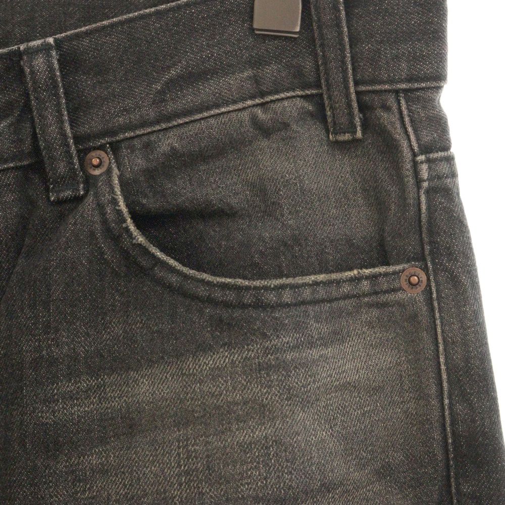 CELINE (セリーヌ) ウェスリージーンズ ブラックデストロイド デニム