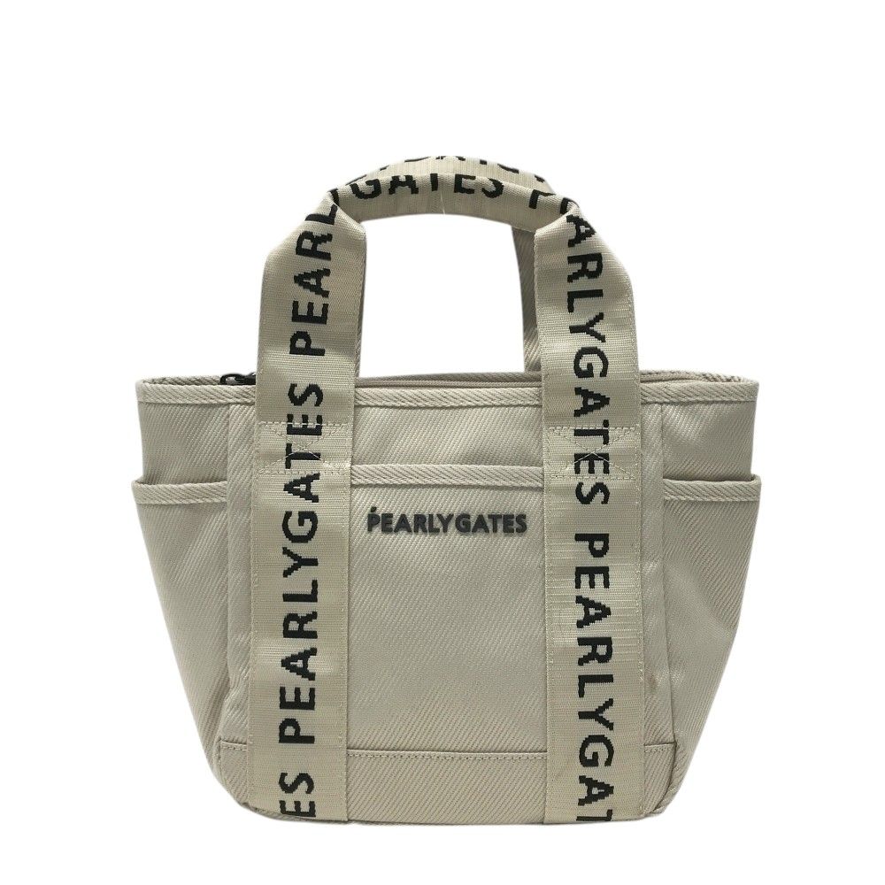 PEARLY GATES ゴルフ　カートバッグベージュ PEARLY GATES パーリーゲイツ カートバッグ ベージュ系