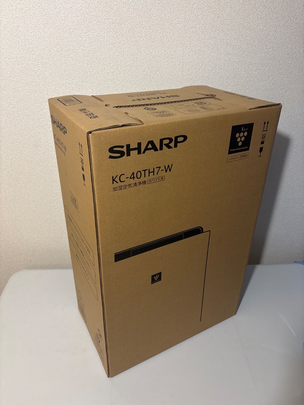 SHARP KC-40TH7-W 空気清浄加湿器 プラズマクラスター7000 ホワイト系