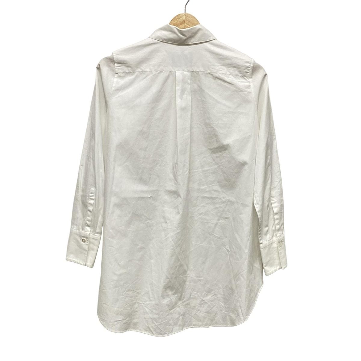 2025 極美品✨Mfil ミカコナカムラ 美シルエット 白シャツ