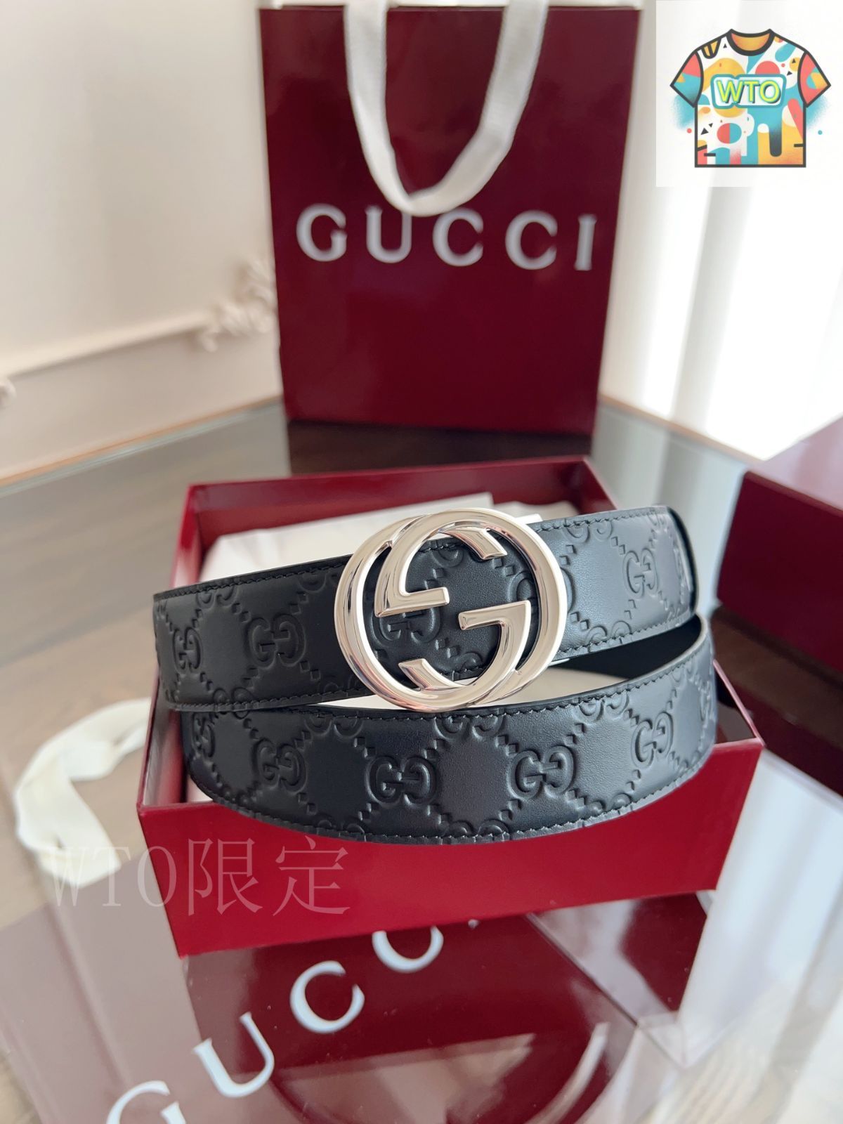 今日特価】Gucci Auto-Smooth Buckle Belt（グッチ オート