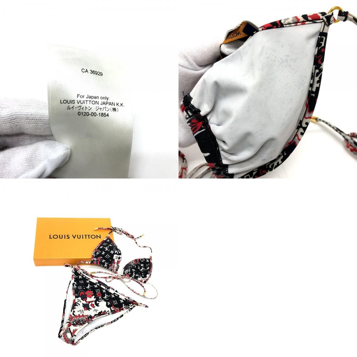 LOUIS VUITTON ルイヴィトン 水着 バンダナプリントビキニ