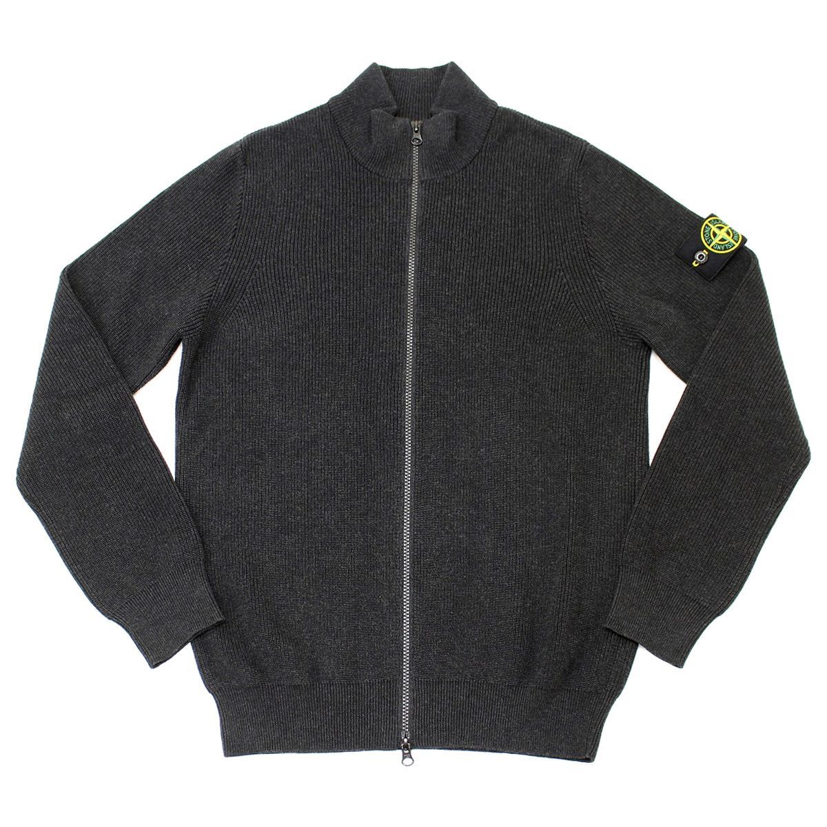 3 STONE ISLAND ストーンアイランド 7615551D8 V0M65 チャコールグレー