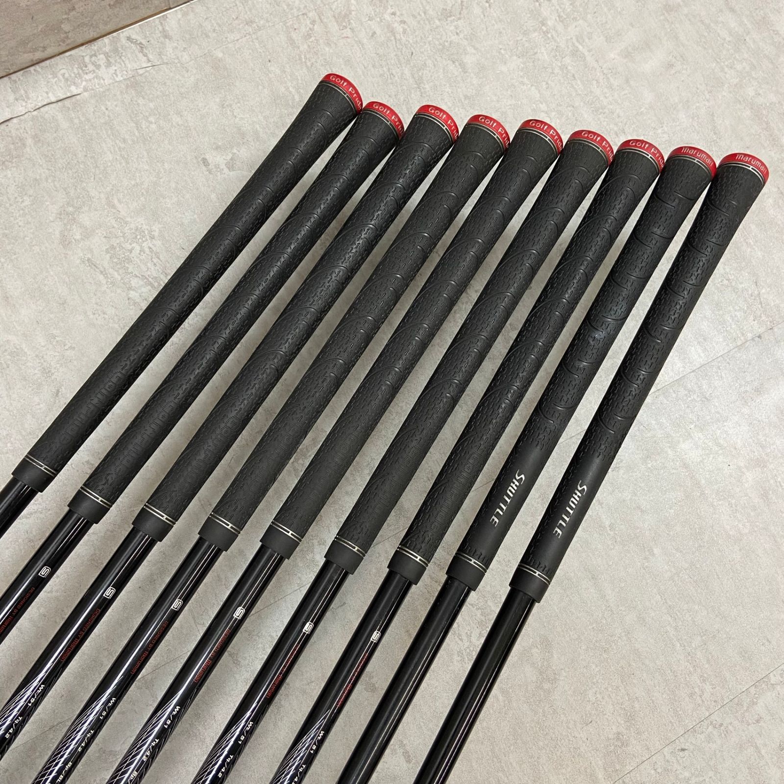 【男性用】maruman SHUTTLE i3000x アイアンセット （R） マルマン シャトル i3000X メンズゴルフ アイアンセット 9本 右利き用