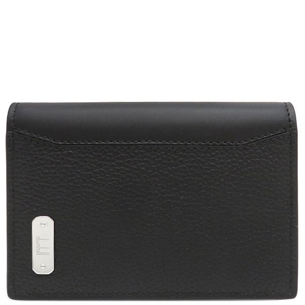 ダンヒル dunhill カードケース ハーネス カード入れ レザー ブラック シルバー金具 名刺入れ 黒 DU24R2475GN001R 箱