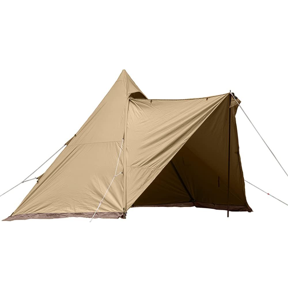 TC DX サンド 2人用 サーカス ワンポールテント スカート付き ソロ デュオ キャンプ テンマクデザイン ロープ ペグ 収納ケース付 フルクローズ