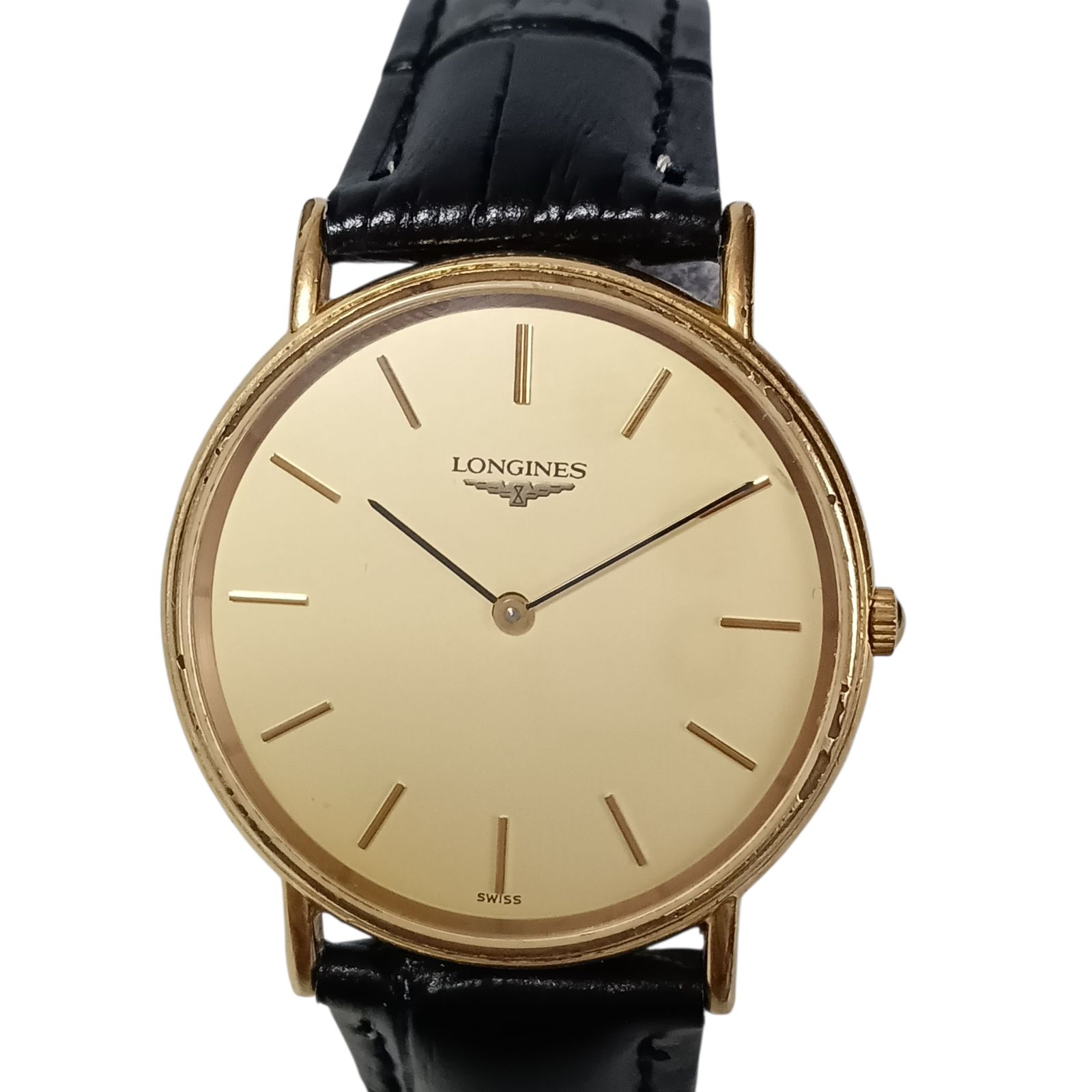 ラ LONGINES ロンジン グランドクラシック L4.637.2 ゴールド クォーツ 