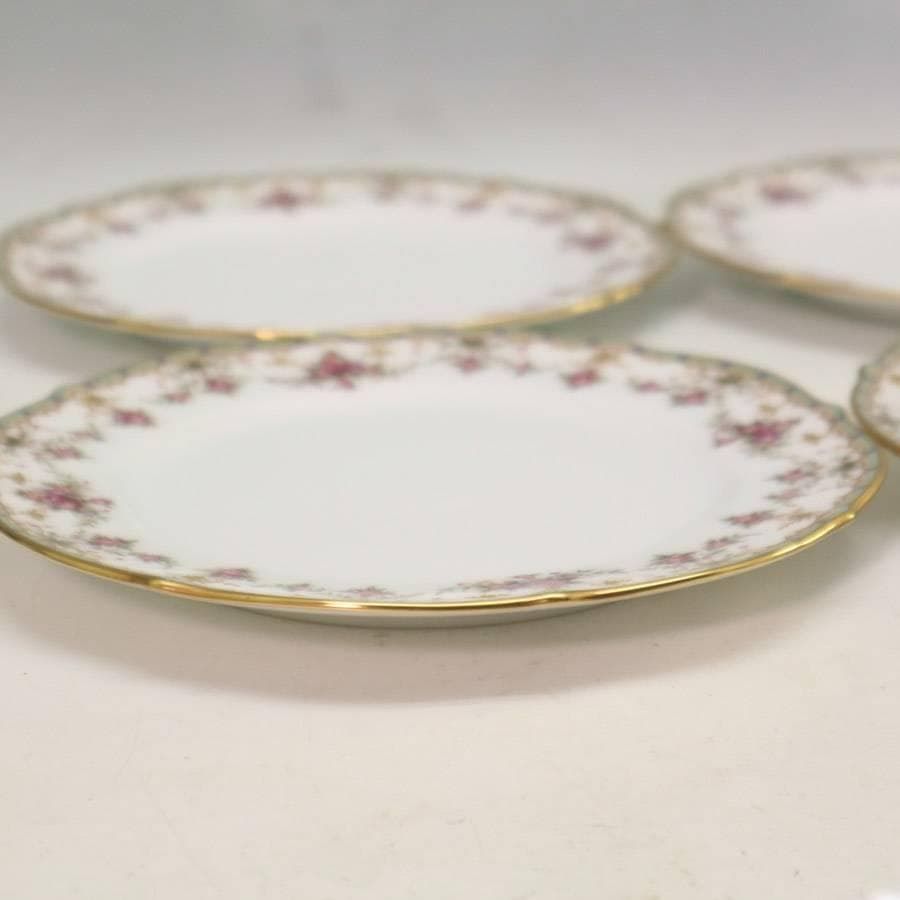 ノリタケ ダイヤモンドコレクション ローズパレス デザートプレート 4