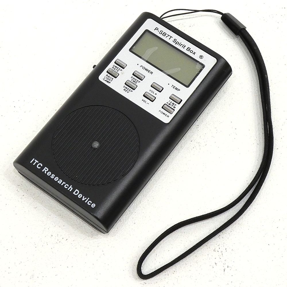 小牧店 P-SB7T スピリットボックス ゴーストハンティング用 FM AM スピーカー付 I423-3479