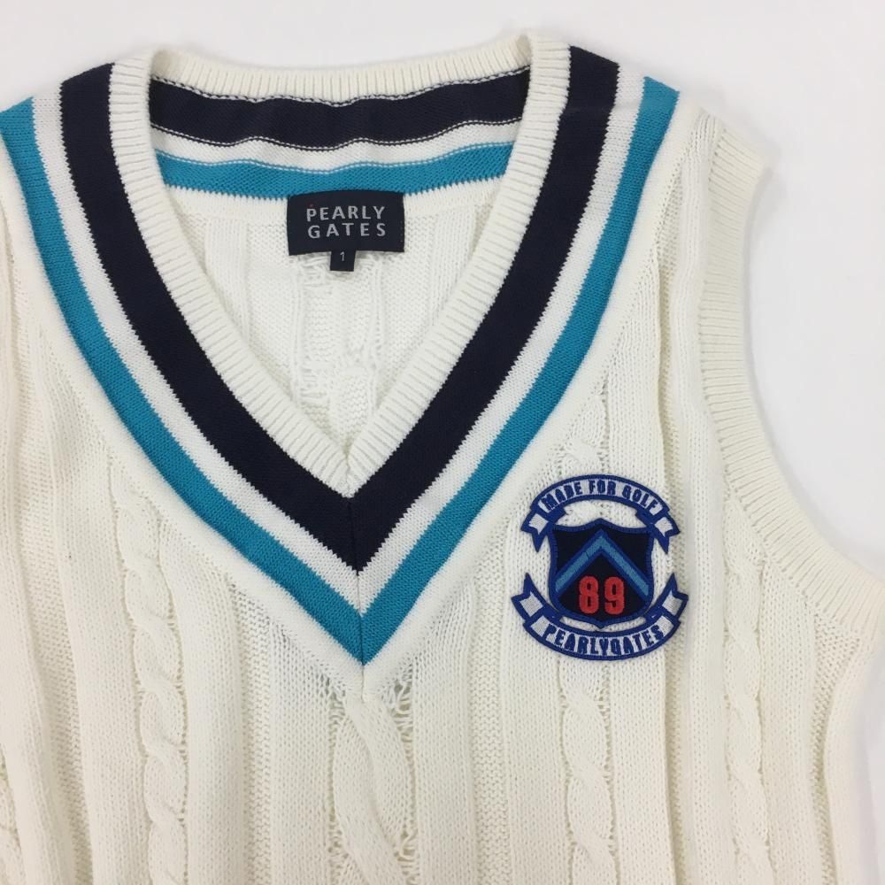 PEARLY GATES レディース ゴルフベスト ネイビー 89 PEARLY GATES