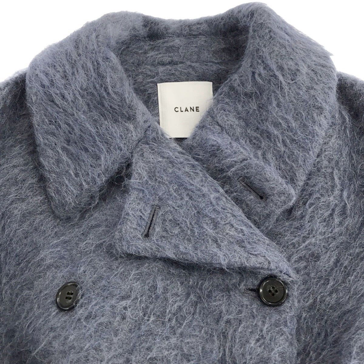 CLANE ロングシャギーベルテッドコート CLANE ロングシャギーベルテッドコート