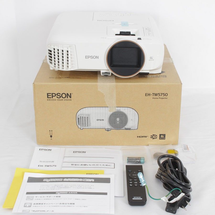 エプソン ドリーミオ ホームプロジェクター EH-TW5750 3D対応
