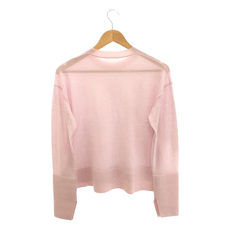 Deuxieme Classe / ドゥーズィエムクラス | 2023SS | Slit Sleeve Knit Pullover スリットスリーブニットプルオーバー | F | ネイビー | レディース Deuxieme Classe / ドゥーズィエムクラス | 2023SS | Slit Sleeve Knit