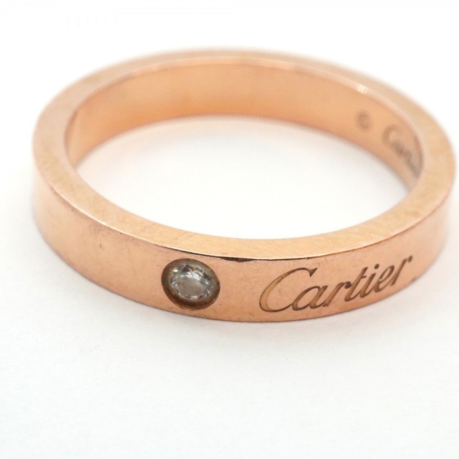 カルティエ(Cartier) カルティエ リング エングレーブド 1PD 18KPG  