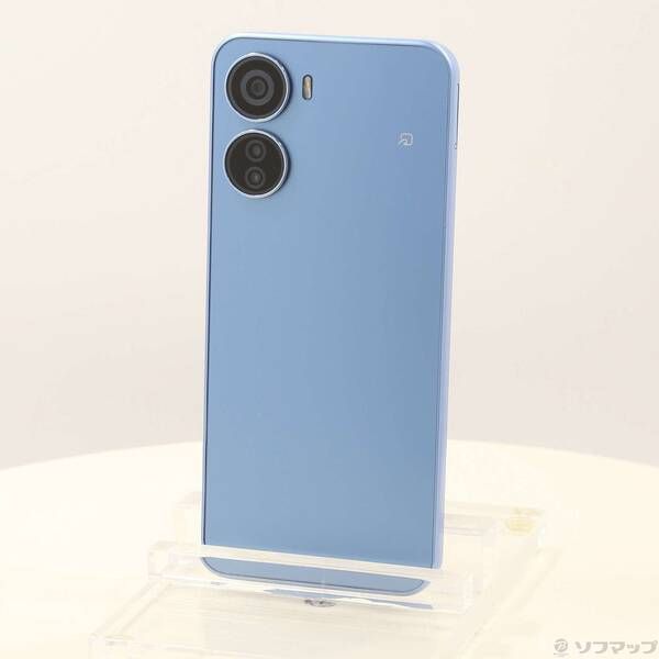 スマートフォン・携帯電話 〔品〕 Libero 5G IV 128GB ブルー ZESCD1 Y