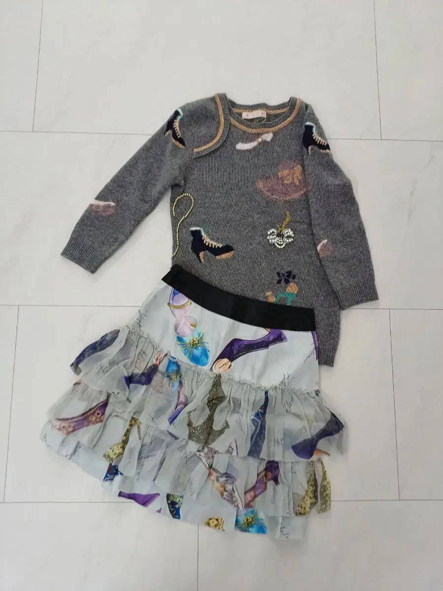 RENEEVON レニボン 靴 カシミヤ ニット 54 44 スキニー 55