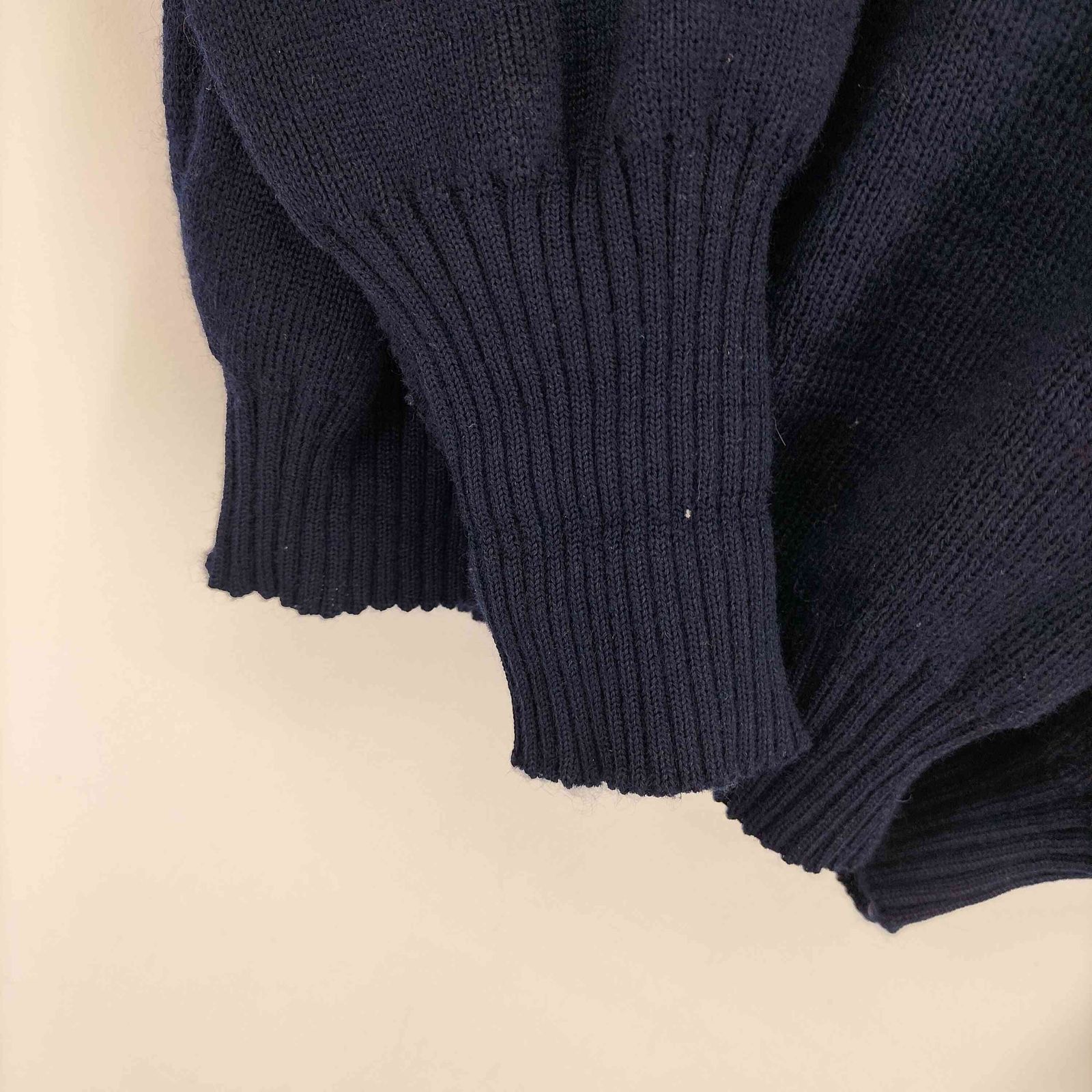バーバリーズ BURBERRYS 90S ワンポイントロゴ刺繍 レザーパッチ 