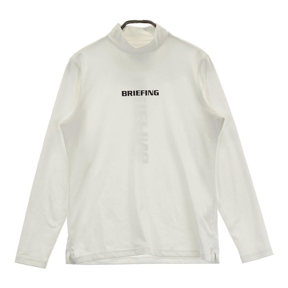 サイズ：S BRIEFING GOLF ブリーフィング 2022年モデル ハイネック 長袖Tシャツ  ホワイト系 [240101249048]# ゴルフウェア レディース ストスト