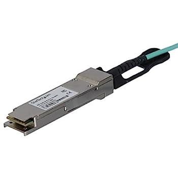 StarTech.com AOCケーブル|15m|MSA対応アンコード|アクティブ光ケーブル|MSA準拠スイッチ対応 QSFP40GAO15M