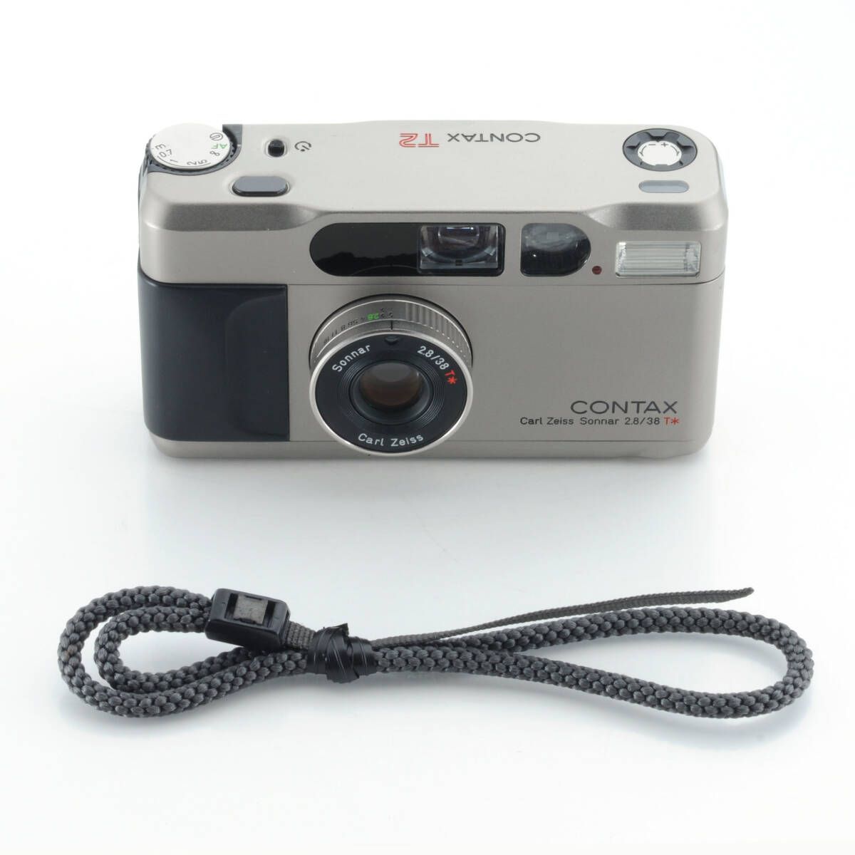 コンタックス Contax T2 シルバー コンパクトフィルムカメラ 動作良好 H174