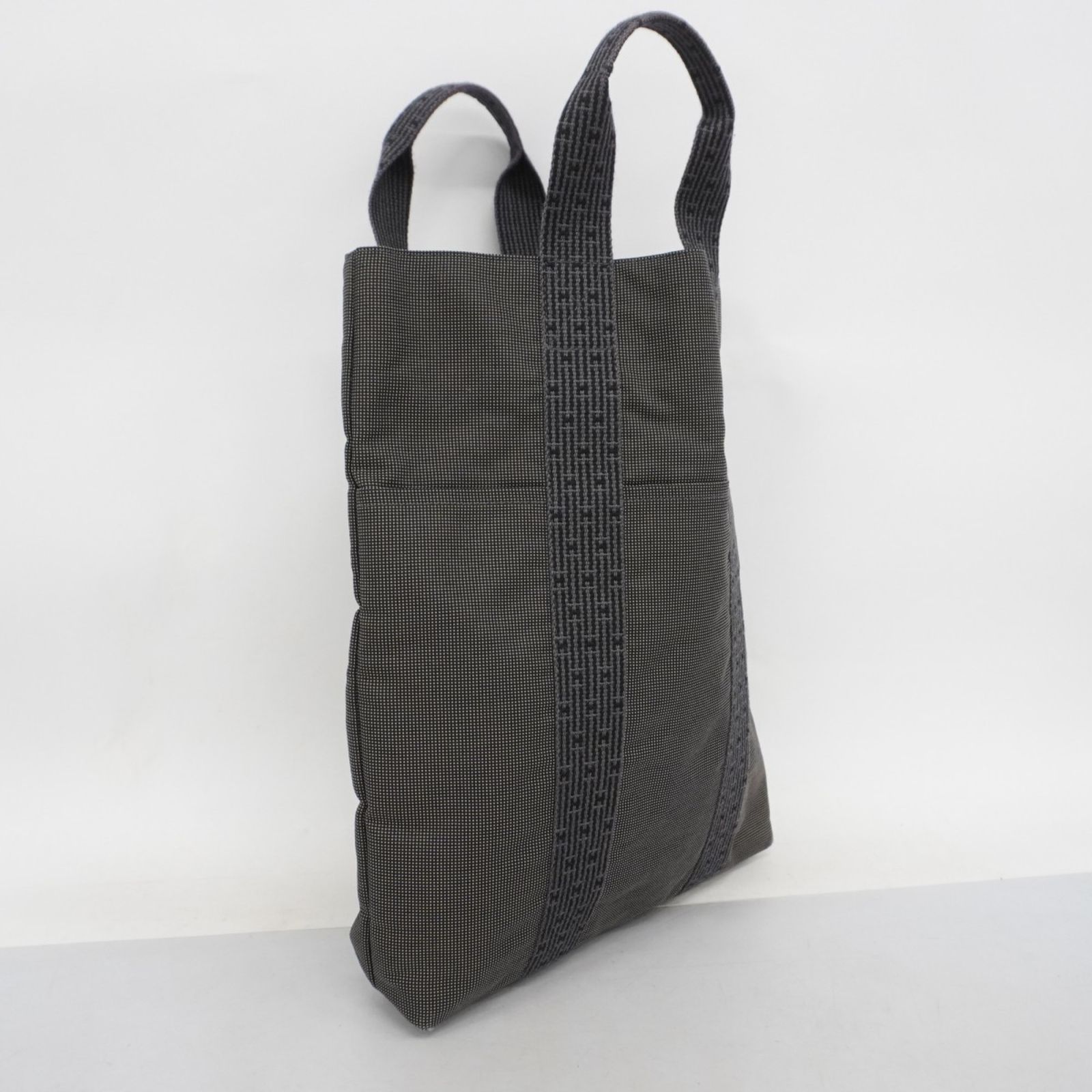 エルメス/エールラインカバス/トートバッグ/キャンバス/ハンド エールライン エルメス トートバッグ MM キャンバス グレー