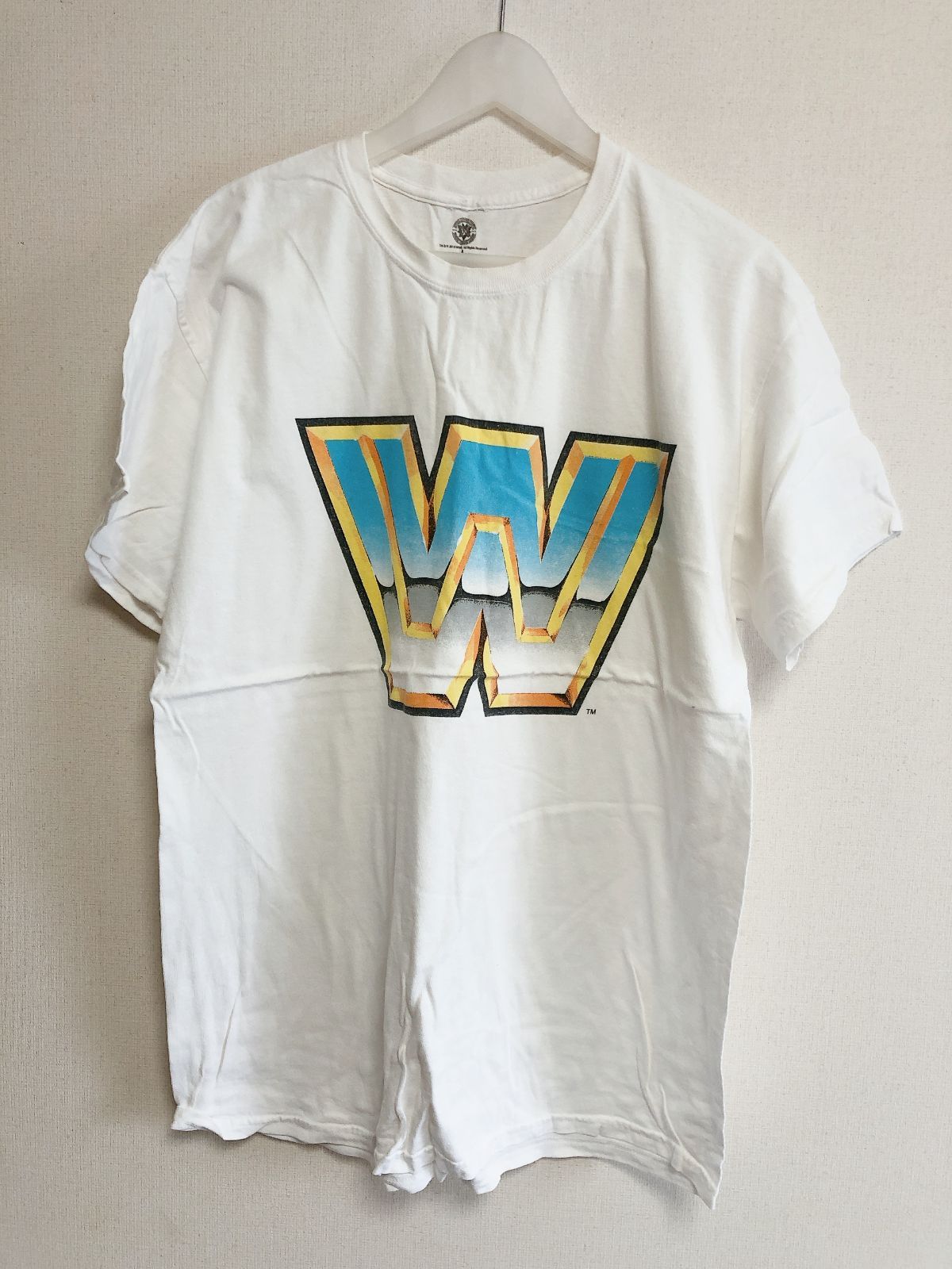 WWE Tシャツ ロックvsホーガン レッスルマニア18 レア WWE】レッスル