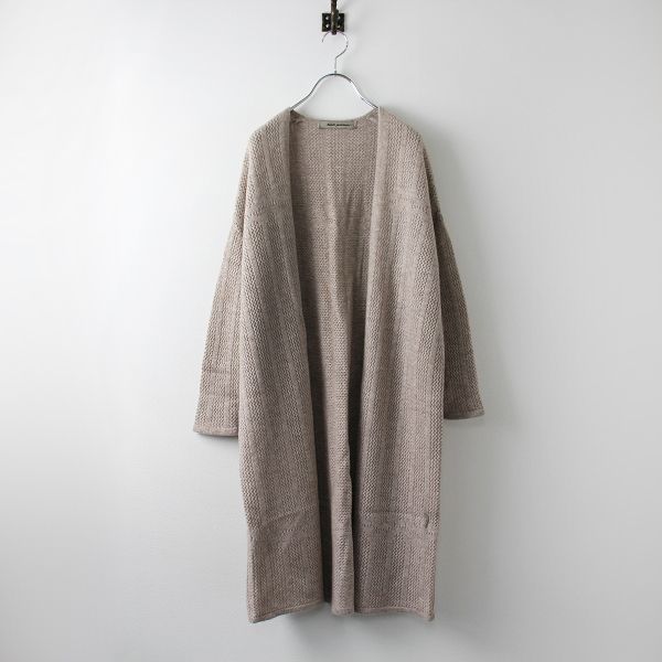 美品 mina perhonen ミナペルホネン finger stripe カシミヤ