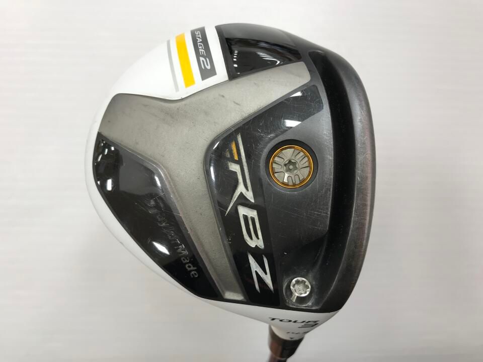 テーラーメイドRBZ Stage 2 FW3番　14.5度 ツアーAD GT6s 中古】 テーラーメイド RBZ STAGE 2 TOUR 3W フェアウェイウッド