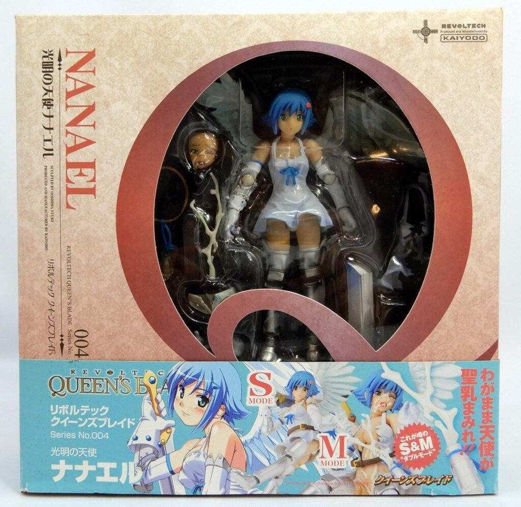 開封含 海洋堂 リボルテック クイーンズブレイド 光明の天使