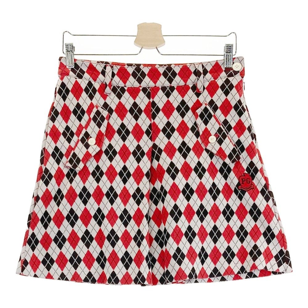 （美品）PEARLY GATES パーリーゲイツ ボックスプリーツスカート M サイズ：1 PEARLY GATES パーリーゲイツ ボックスプリーツスカート