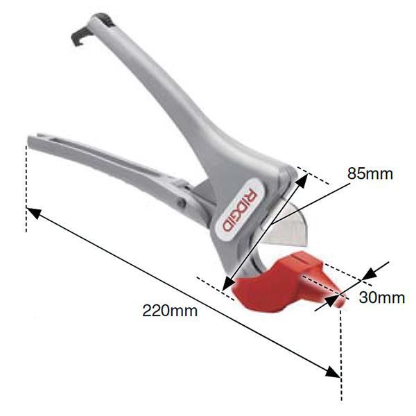 【大好評販売】 RIDGID リジッド 23493 PC-1375 シングルストローク PE管カッター