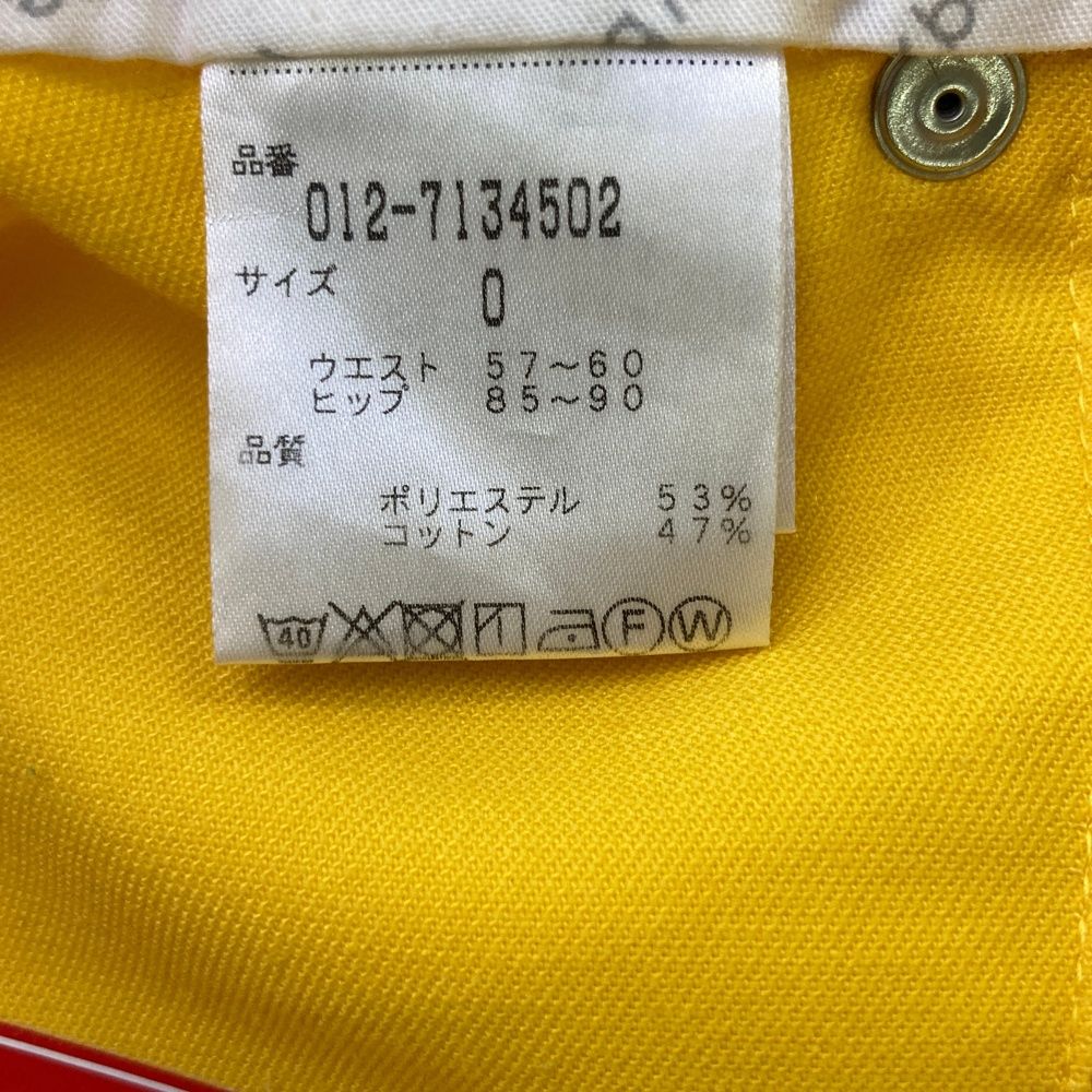 サイズ：0 NEW BALANCE GOLF ニューバランス コットン混スカート