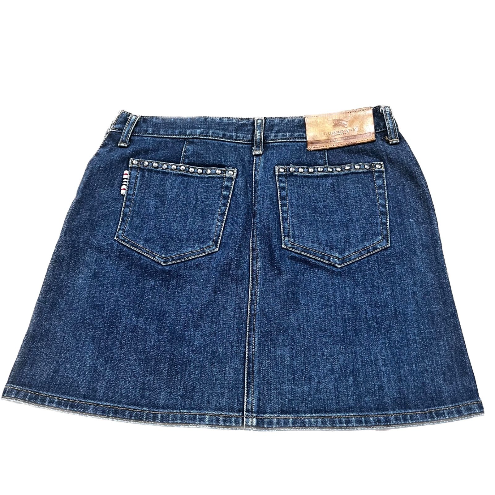 Burberry BLUELABEL デニムスカート36 ❤️限定❤️y012103 バーバリーブルーレーベルミニスカートデニム36