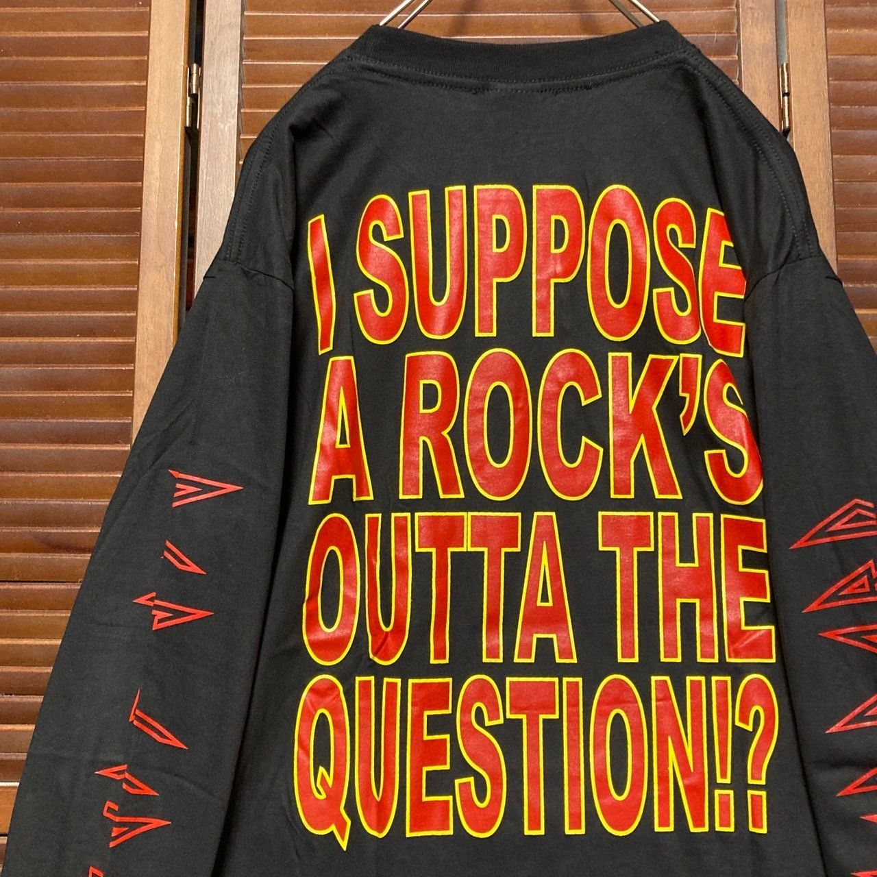 デフレパード DEF LEPPARD ホラー フェイス 長袖 Tシャツ tee ロン T 