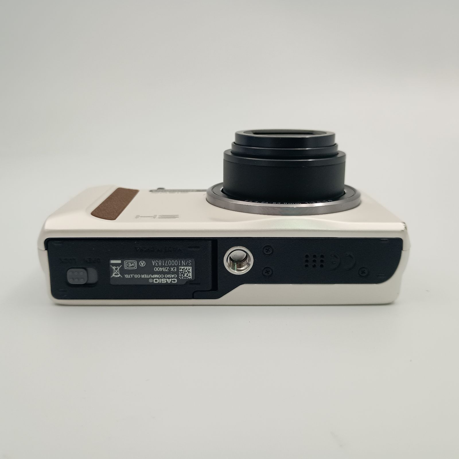 CASIO EXILIM EX-ZR400 Compact DIGITAL Camera WHITE 白 カシオ