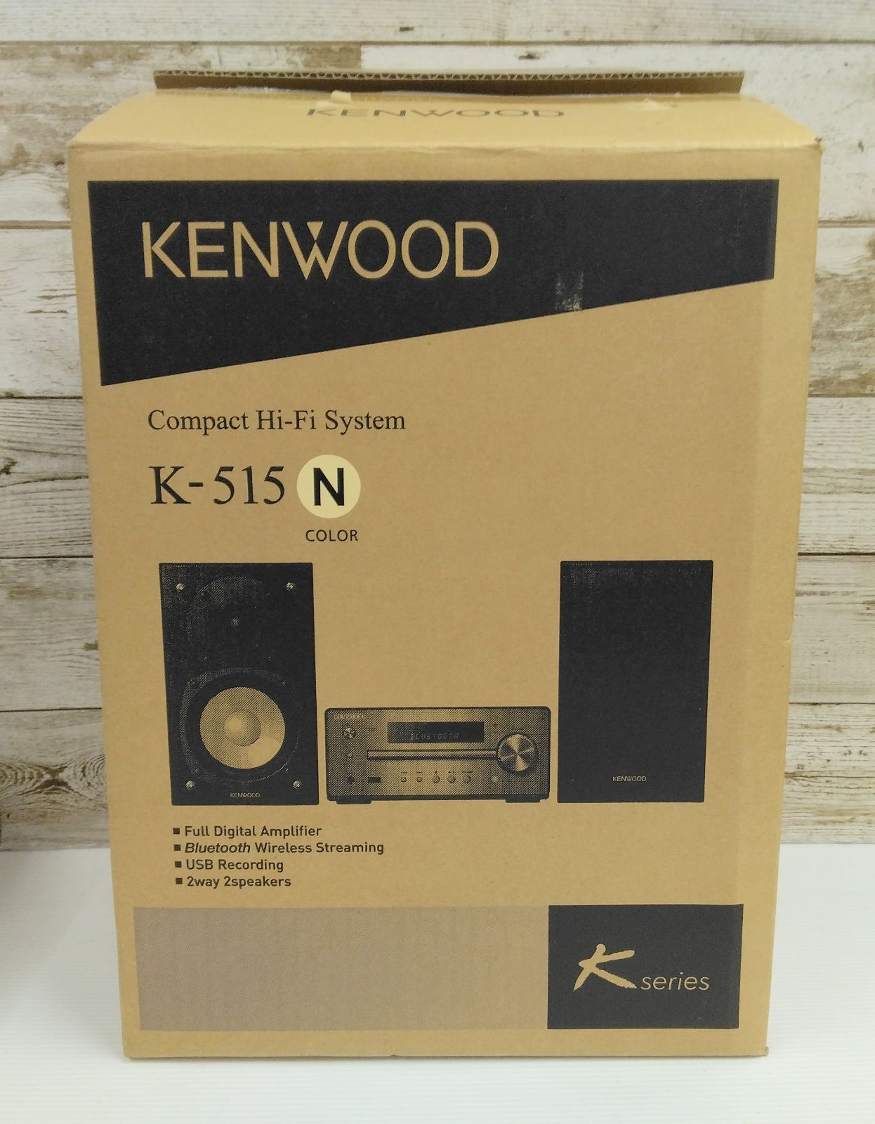 KENYOOD コンパクトHi-Fi システム K-515-N ゴールド ハイレゾ