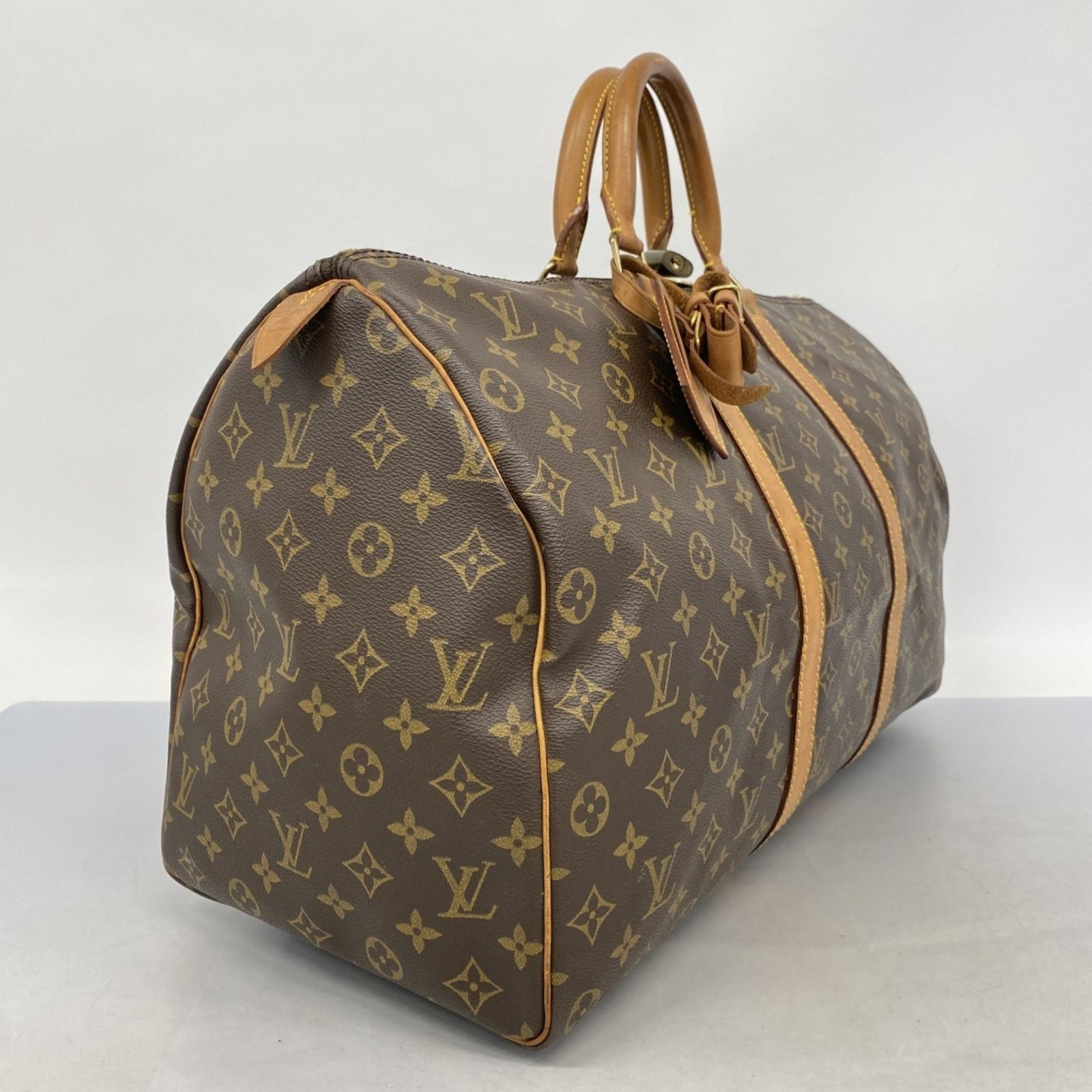 ルイ ヴィトン Louis Vuitton ルイ ヴィトン ボストンバッグ モノグラム キーポル50 M41426 ブラウンメンズ レディース